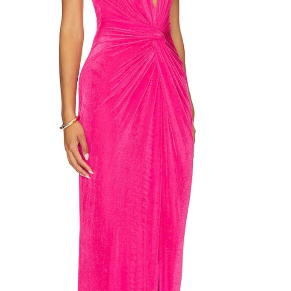 Katie May Pixie Gown from Revolve in Peacock - Picture 2 of 6